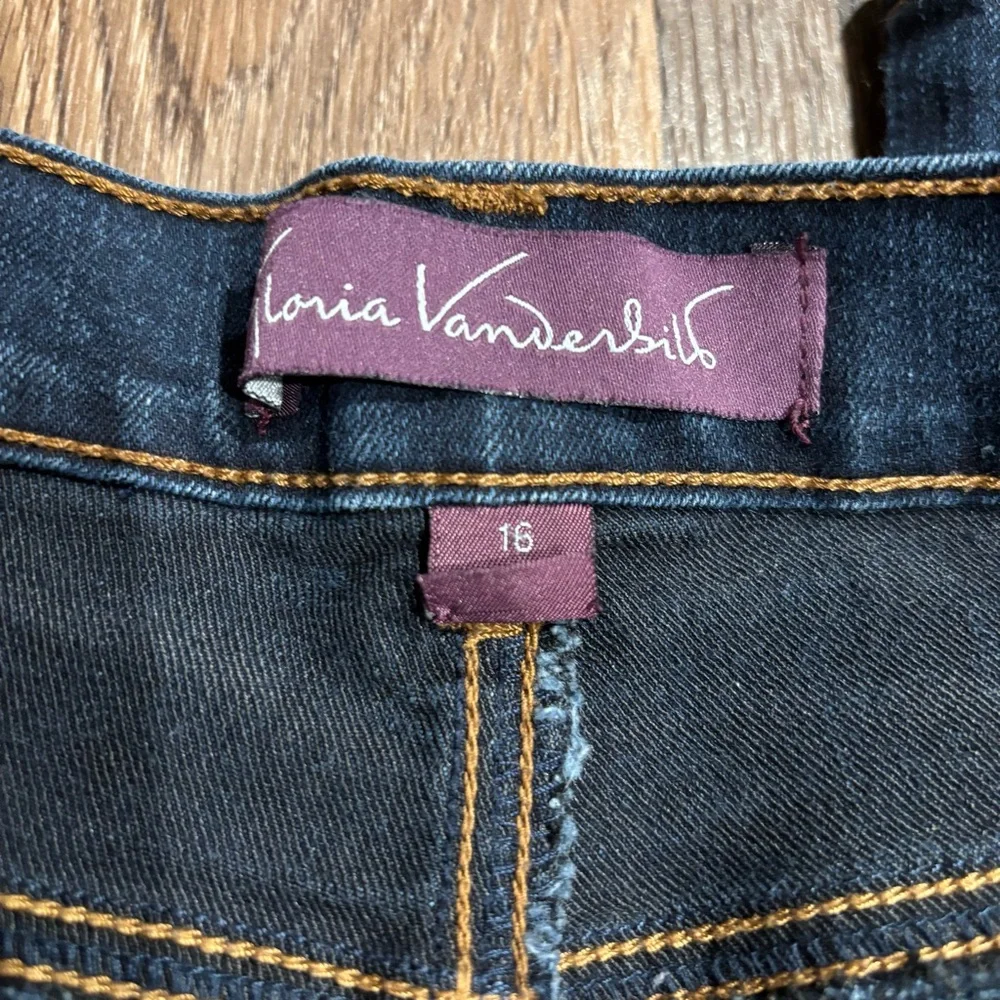 Gloria Vanderbilt Amanda Jeans Size 16 - Picture 3 of 5